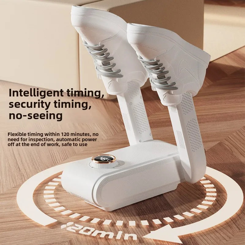 Sèche-chaussures pliable à température constante, air chaud, surpoids de vache, élimine les mauvaises odeurs, synchronisation, nouveau