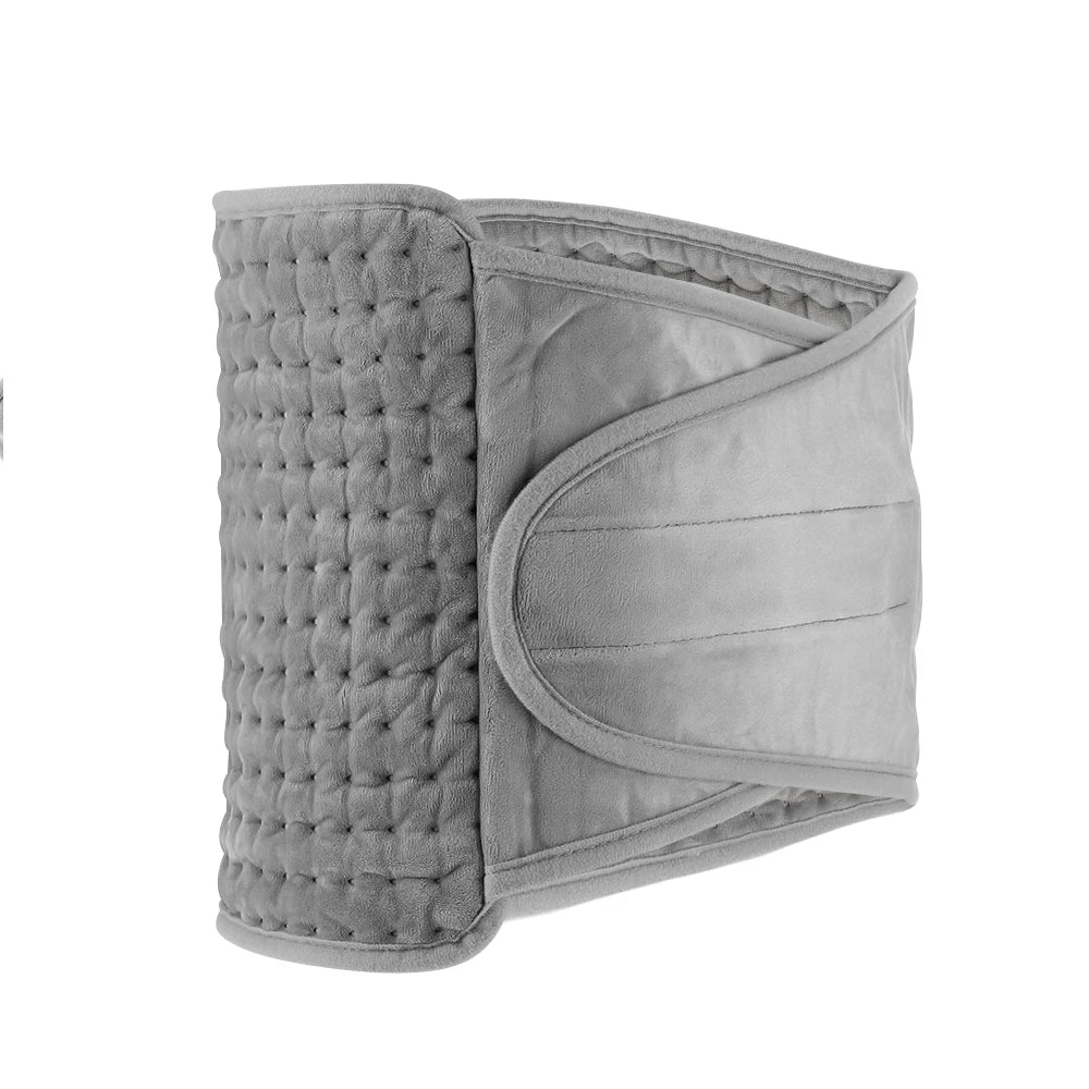 Ceinture de soutien lombaire gris doux, ajustable, pour confort et soulagement des douleurs du dos