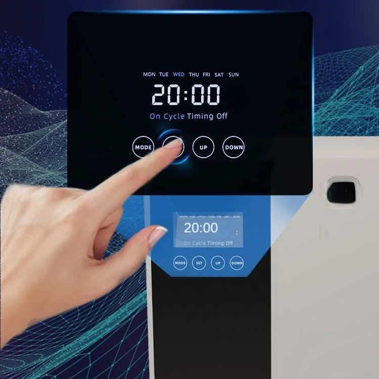Diffuseur d'arôme d'huile essentielle de 500ml, Machine de parfum d'air de parfum de maison avec contrôle par application Bluetooth 1000cbm pour le bureau d'hôtel à domicile