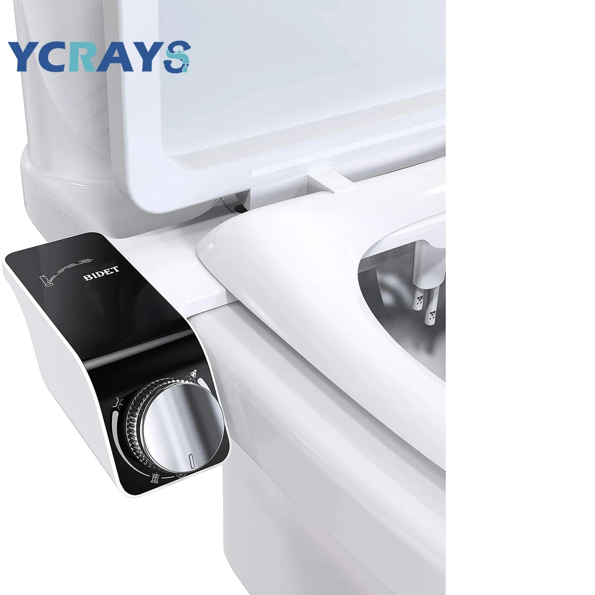 Bidet siège de toilette fixation Non électrique autonettoyant double buses lavage chaud froid mélangeur eau dame salle de bain accessoires pulvérisateur