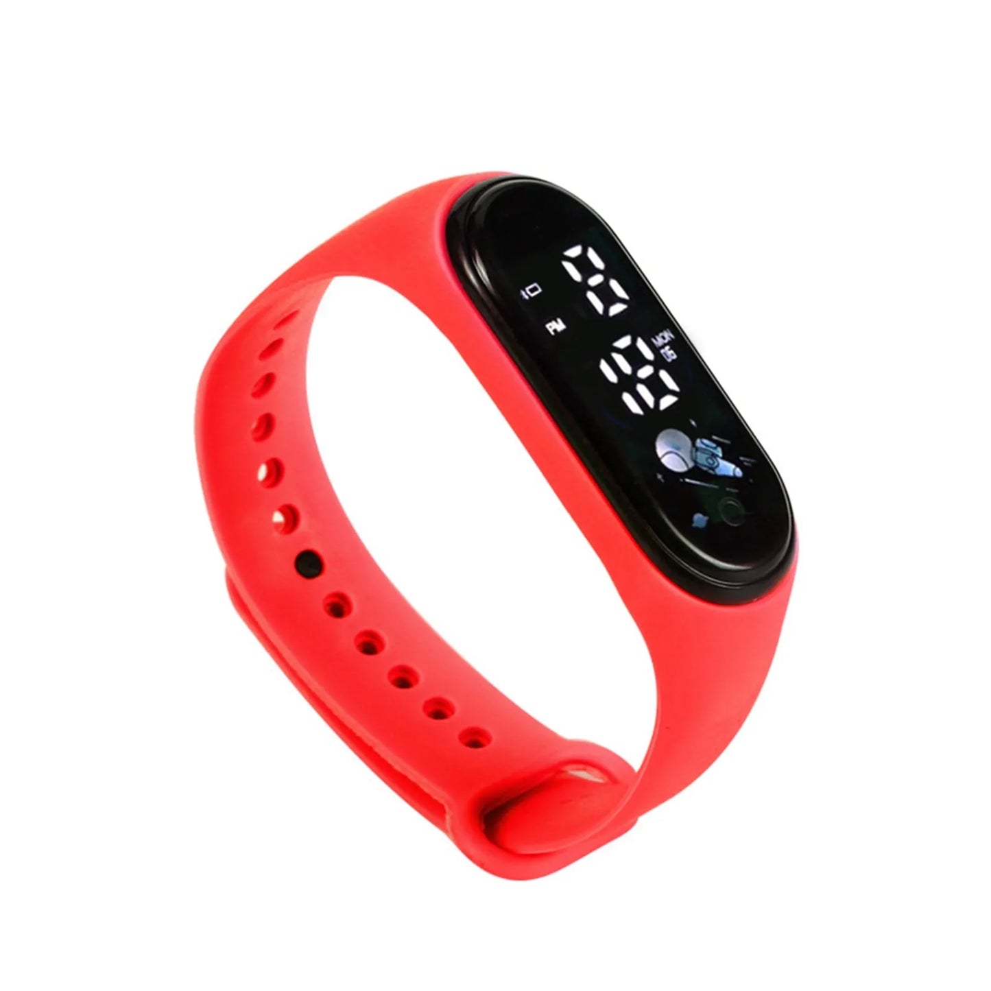 Montre connectée Kawaii pour enfants, mode, extérieur, étanche, sport, montres pour garçons et filles, montres numériques, silicone, montre enfant