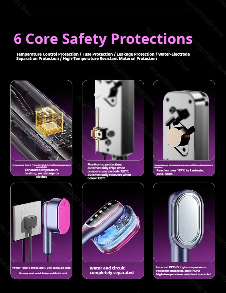 Nouveau fer à vapeur portatif vêtement vapeur Portable Mini pour vêtements chauffage rapide voyage vêtement tissu presse Machine avec la maison