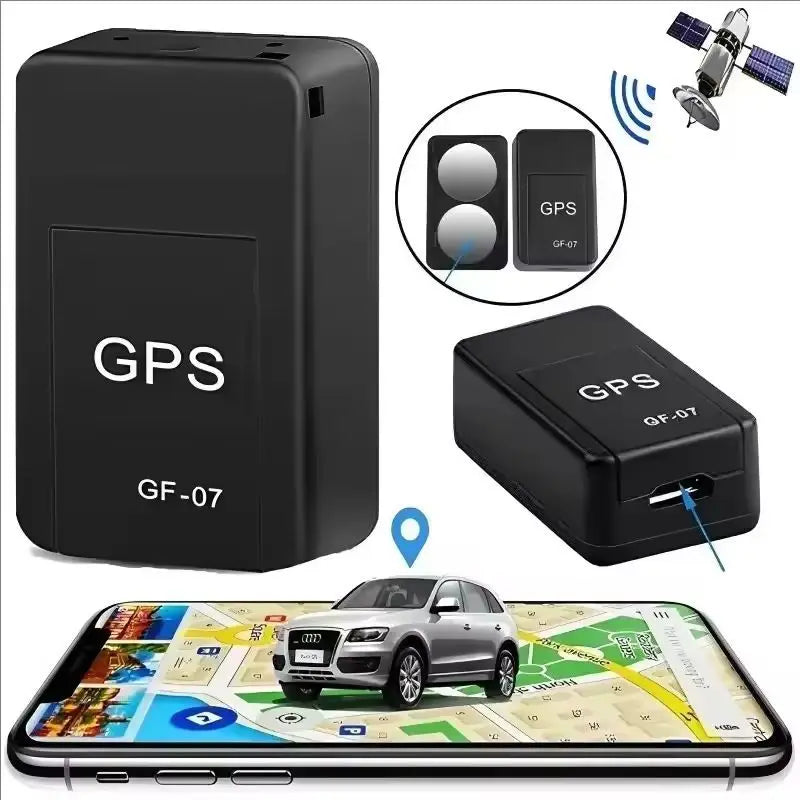 Traceur GPS GF-07 pour voiture, suivi en temps réel via smartphone, localisation précise avec satellite