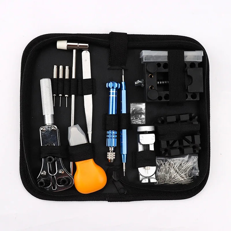 Outils de réparation d'entretien de montres, réglage des sangles de montre, remplacement de 24.com 147 pièces, démontage et installation