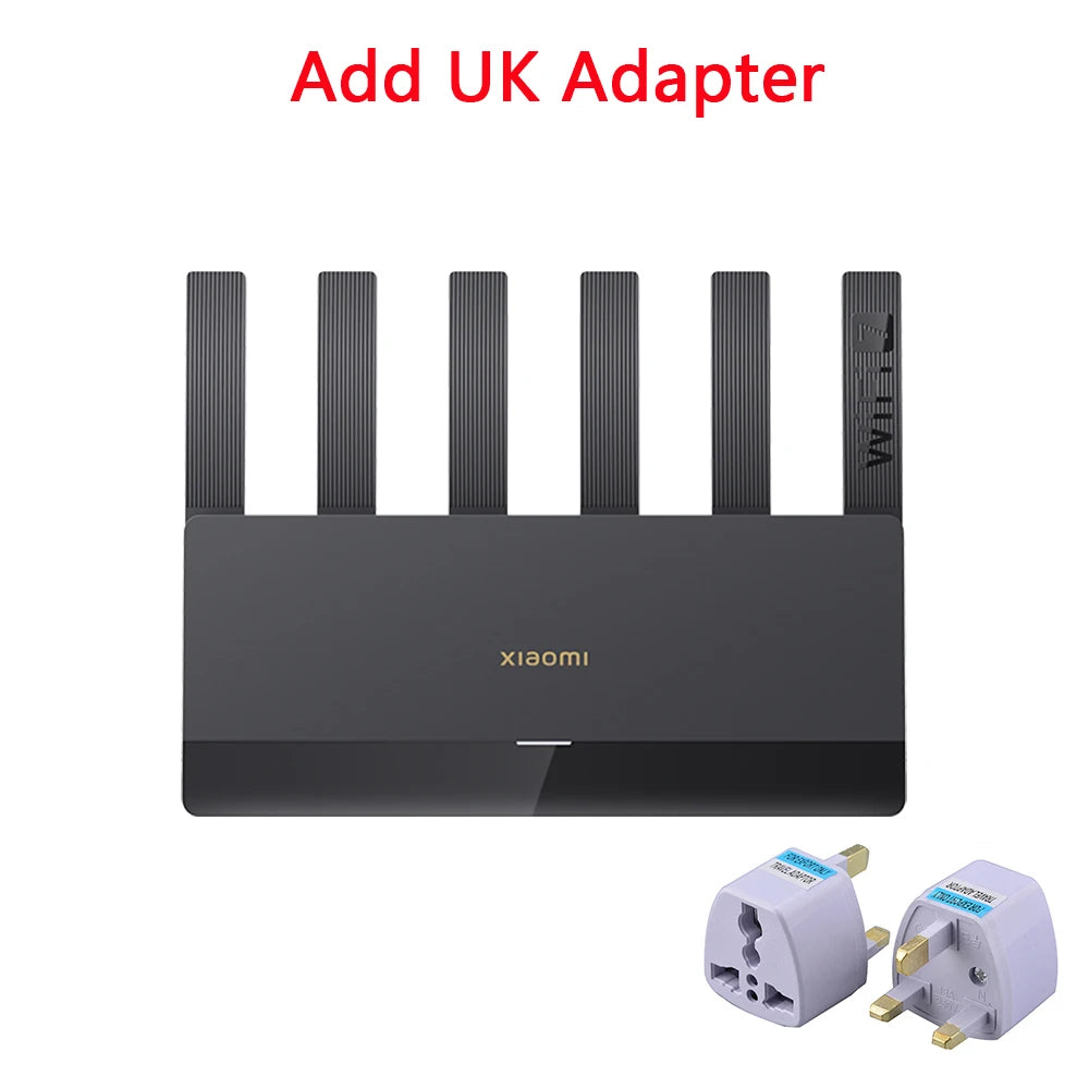 Routeur Xiaomi BE6500 Quad Nucleus Wifi7, port Ethernet 2.5G, double fréquence 2.4/5GHz, 6 amplificateurs de signal indépendants, Mesh 6500Mbps