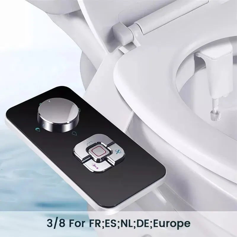 Buse de toilette intelligente avec commande tactile, compatible Europe, FR, ES, NL, DE