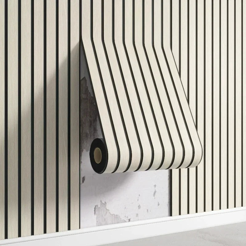 Peel and Stick-papier peint élégant imperméable à grille texturée 3D, panneaux muraux faciles à poser, auto-adhésif pour plafond, salon