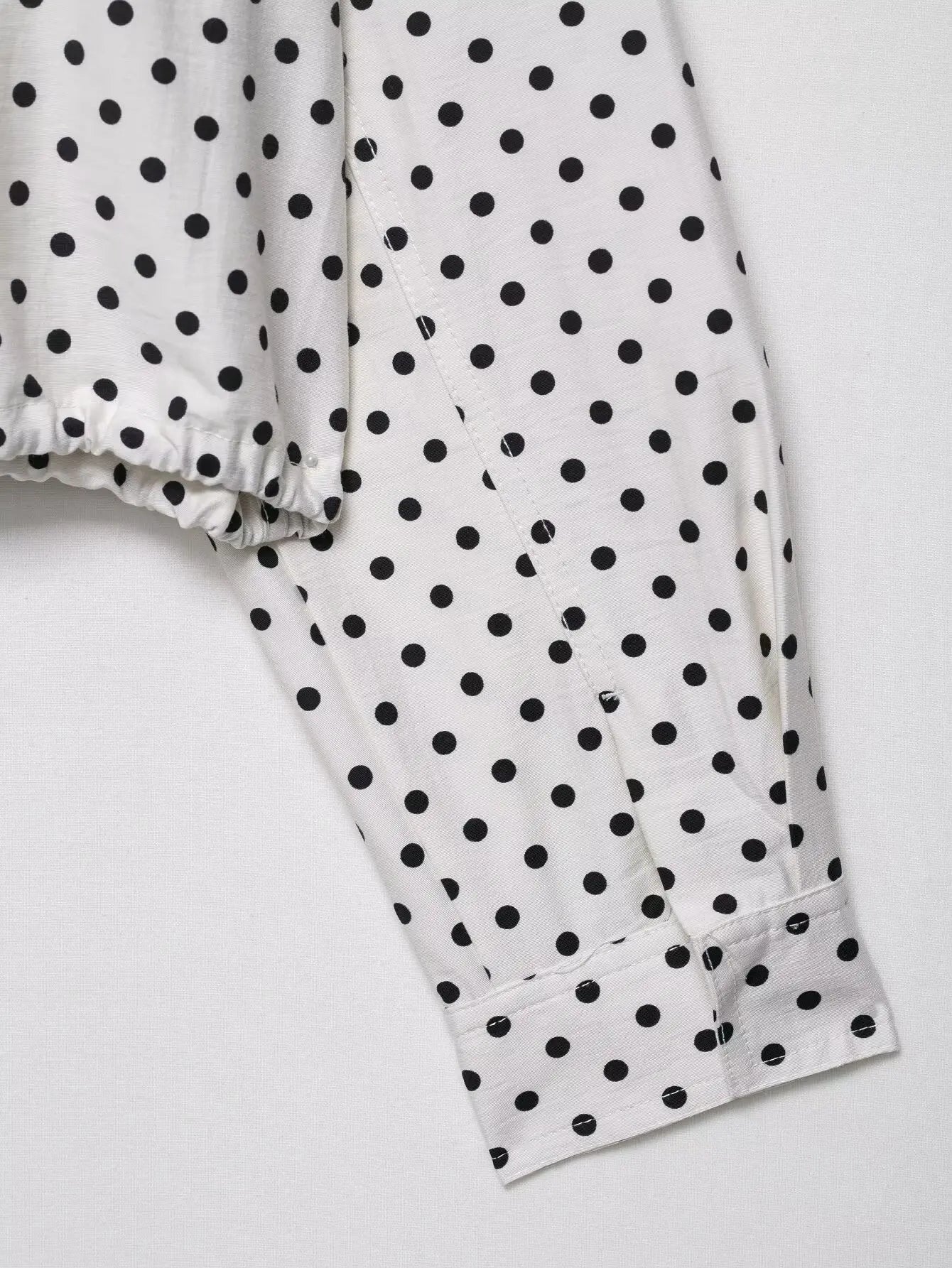 HH mode femmes à pois imprimé manteaux courts automne manches longues col roulé fermeture éclair avec poches cordon veste décontractée