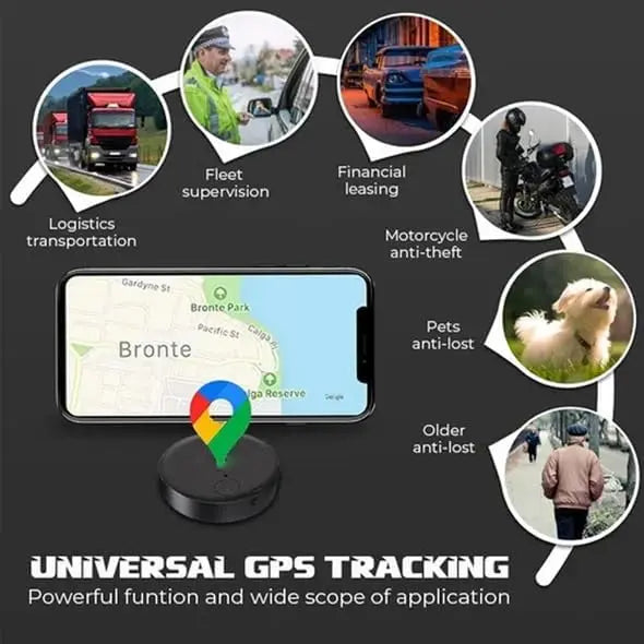 Localisateur Anti-perte de suivi de véhicule de voiture, Mini traceur GPS pour localisateur de véhicules, traqueur pour système de suivi Bluetooth