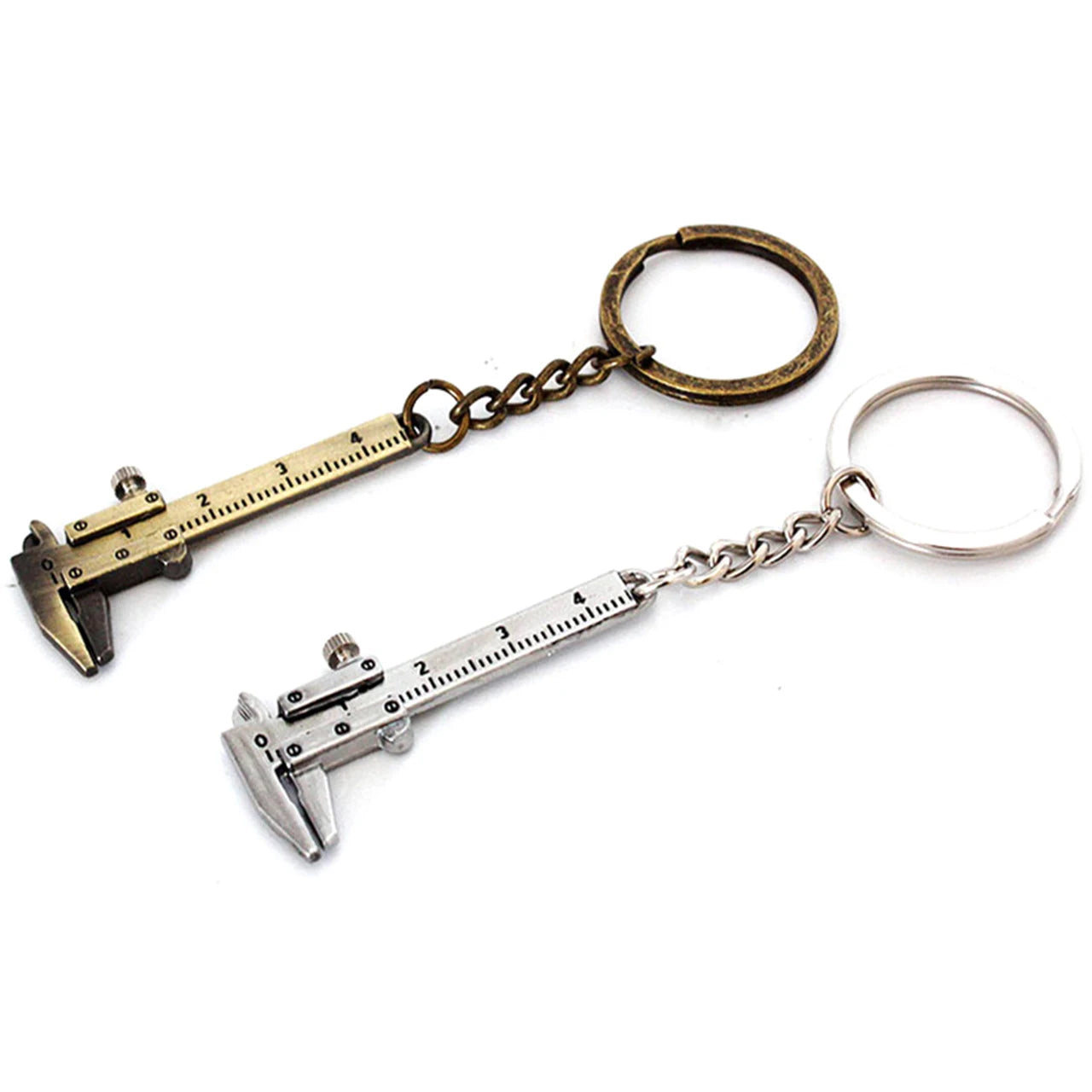 Mini pied à coulisse de poche, porte-clés, ornements, petit outil de mesure de précision mobile 3D, accessoires, règle coulissante en alliage