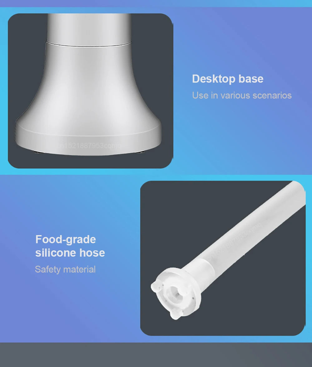 Pompe à eau électrique intelligente, pompe à eau automatique, distributeur d'eau potable aste, bouteille pliable, bureau, 19 litres