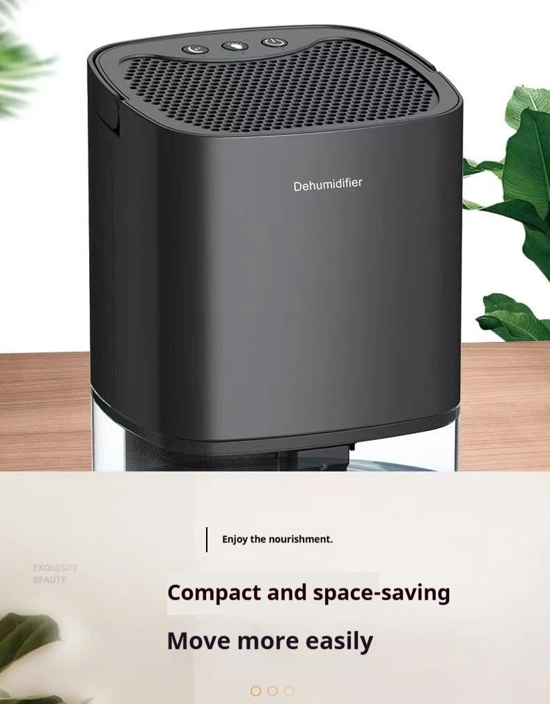 Déshumidificateur d'air portable silencieux Homefish, absorbeur d'humidité, pour la maison, la chambre, le bureau, la cuisine, sécheur d'air, désodorisant, prise EU/US