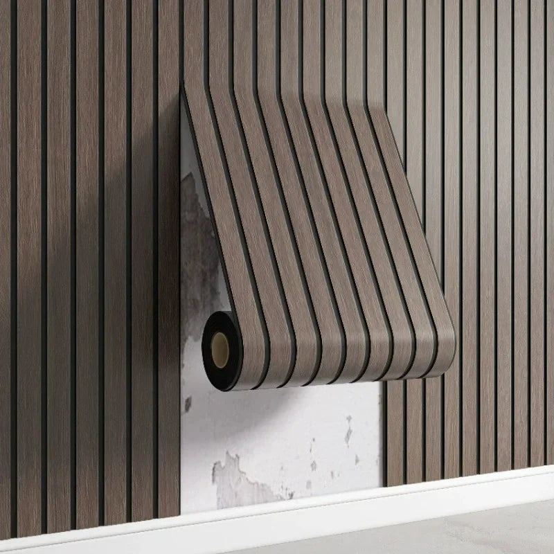 Peel and Stick-papier peint élégant imperméable à grille texturée 3D, panneaux muraux faciles à poser, auto-adhésif pour plafond, salon