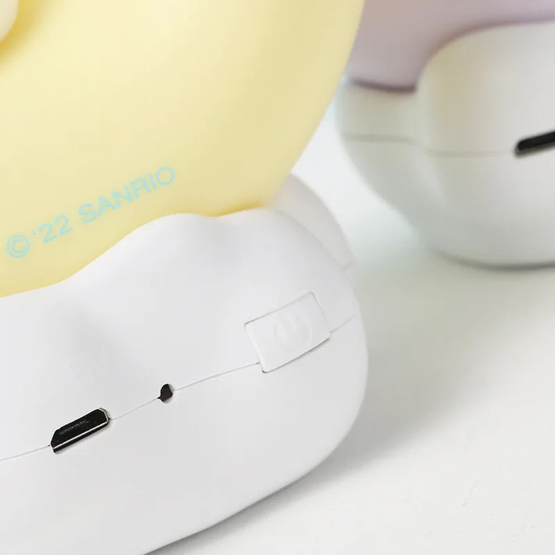 Lampe veilleuse Sanrio USB rechargeable, design mignon, lumière douce pour chambre enfant